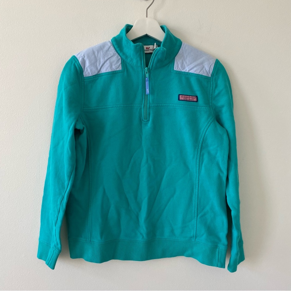 Vineyard Vines Women’s Martha’s Vineyard Sweatshirt Green GUC